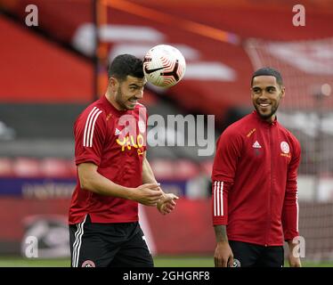 John Egan de Sheffield United lors du match de la Premier League à Bramall Lane, Sheffield. Date de la photo : 31 octobre 2020. Le crédit photo doit se lire comme suit : Andrew Yates/Sportimage via PA Images Banque D'Images