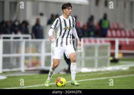 Filippo Ranocchia de Juventus pendant le match Lega Pro série C au Stadio Giuseppe Moccagatta - Alessandria, Turin. Date de la photo: 6 décembre 2020. Le crédit photo doit être lu : Jonathan Moscrop/Sportimage via PA Images Banque D'Images