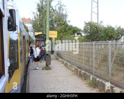 Lisbonne, Portugal. 6 septembre 2021. (INT) Tourisme à Lisbonne. 6 septembre 2021, Lisbonne, Portugal: Circulation des personnes à Lisbonne, capitale du Portugal, lundi (6), pendant l'été européen et au milieu de la pandémie du coronavirus. (Credit image: © Edson de Souza/TheNEWS2 via ZUMA Press Wire) Banque D'Images