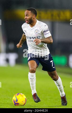 Raheem Sterling de Manchester City lors du match de la Premier League à Turf Moor, Burnley. Date de la photo : 3 février 2021. Le crédit photo doit être lu : Barry Coombs/Sportimage via PA Images Banque D'Images