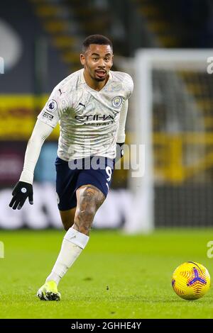 Gabriel Jesus de Manchester City pendant le match de la Premier League à Turf Moor, Burnley. Date de la photo : 3 février 2021. Le crédit photo doit être lu : Barry Coombs/Sportimage via PA Images Banque D'Images