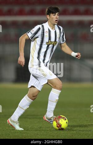 Filippo Ranocchia de Juventus pendant le match Lega Pro série C au Stadio Giuseppe Moccagatta - Alessandria, Turin. Date de la photo : 16 février 2021. Le crédit photo doit être lu : Jonathan Moscrop/Sportimage via PA Images Banque D'Images