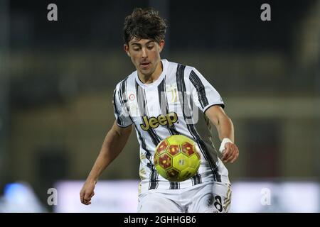 Filippo Ranocchia de Juventus pendant le match Lega Pro série C au Stadio Giuseppe Moccagatta - Alessandria, Turin. Date de la photo : 16 février 2021. Le crédit photo doit être lu : Jonathan Moscrop/Sportimage via PA Images Banque D'Images