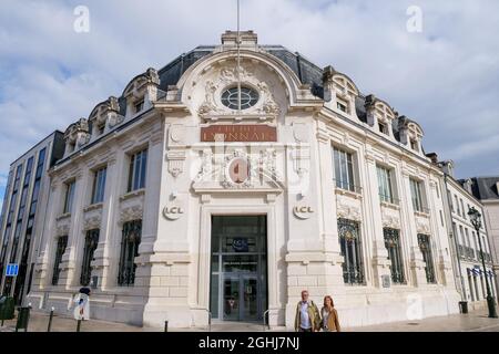 LCL Bank, patrimoine architectural, Orléans, Loiret, Centre-Val de Loire, France Banque D'Images