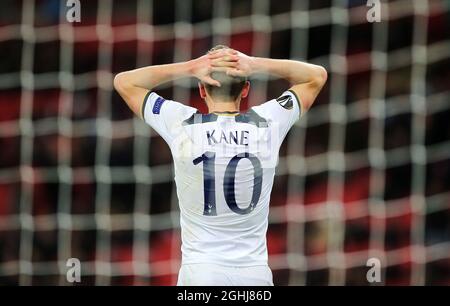 Harry Kane de Tottenham Hotspur pendant le match de football de l'UEFA Europa League Banque D'Images