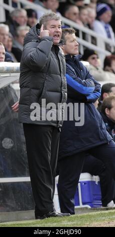 Chris Turner de Hartlepool - EON FA Cup 4e tour, Hartlepool United vs West Ham United. Banque D'Images