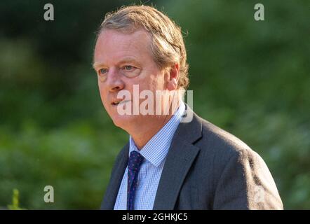 Londres, Royaume-Uni. 07septembre 2021. Alister Jack, secrétaire écossais arrive à une réunion du cabinet au 10 Downing Street Londres. Crédit : Ian Davidson/Alay Live News Banque D'Images