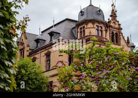 Villa Belgrano, maison d'été à Boppard sur le Rhin Banque D'Images