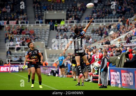 Dacia Magic Weekend 2021 septembre, Super League Rugby, Castleford Tigers v Salford Red Devils, stade St James Park, Newcastle. ROYAUME-UNI Banque D'Images