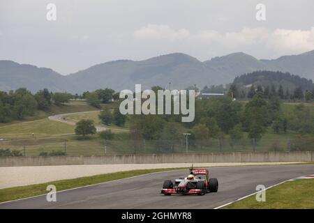 Oliver Turvey (GBR), McLaren Mercedes 01.05.2012. Championnat du monde de Formule 1, essais, Mugello, Italie Banque D'Images