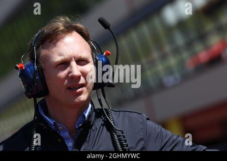 Christian Horner (GBR) Red Bull Racing Team principal 02.05.2012. Championnat du monde de Formule 1, essais, Mugello, Italie Banque D'Images