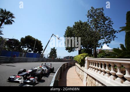 Sergio Perez (MEX) Sauber C31. Grand Prix de Monaco, jeudi 24 mai 2012. Monte Carlo, Monaco. Banque D'Images