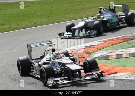 Sergio Perez (MEX) Sauber C31. 09.09.2012. Championnat du monde de Formule 1, Rd 13, Grand Prix d'Italie, Monza, Italie, Jour de la course Banque D'Images