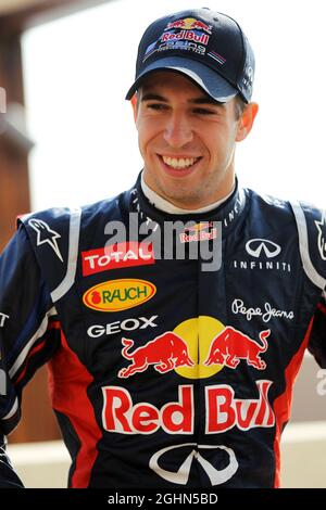 Antonio Felix da Costa (por) pilote de test Red Bull Racing. 06.11.2012. Test des jeunes pilotes de formule 1, 1er jour, circuit Yas Marina, Abu Dhabi, Émirats Arabes Unis. Banque D'Images