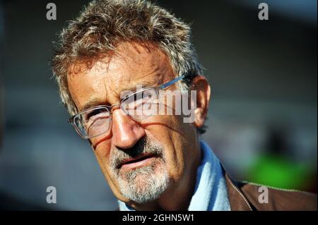 Eddie Jordan (IRE) BBC Television pundit. 18.11.2012. Formula 1 World Championship, Rd 19, États-Unis Grand Prix, Austin, Texas, États-Unis, Race Day. Banque D'Images