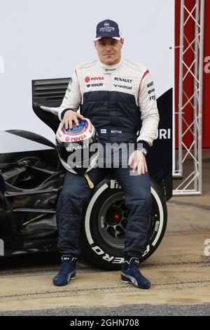 Valtteri Bottas (fin) Williams FW35. 19.02.2013. Lancement de Williams FW35, Barcelone, Espagne. Banque D'Images