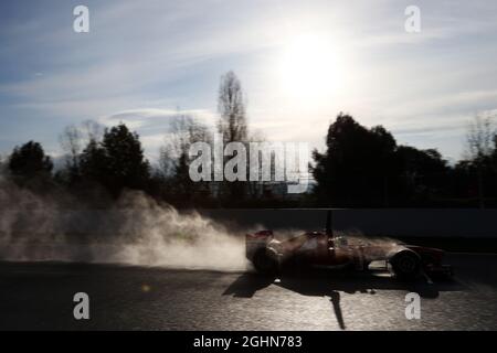 Felipe Massa (BRA) Ferrari F138. 28.02.2013. Test de Formule 1, première journée, Barcelone, Espagne. Banque D'Images