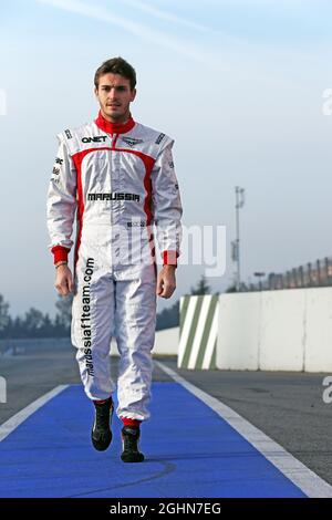 Jules Bianchi (FRA) Marussia F1 Team. 03.03.2013. Test de Formule 1, quatrième jour, Barcelone, Espagne. Banque D'Images