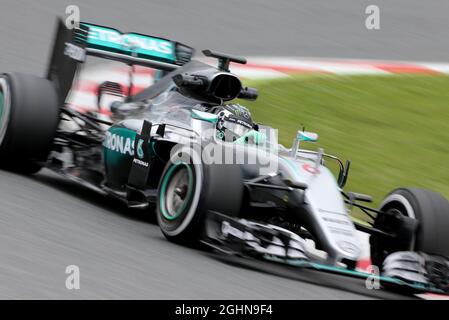 Nico Rosberg (GER) Mercedes AMG F1 W07 hybride. 17.05.2016. Test en saison de formule 1, premier jour, Barcelone, Espagne. Mardi. Le crédit photo doit être lu : images XPB/Press Association. Banque D'Images