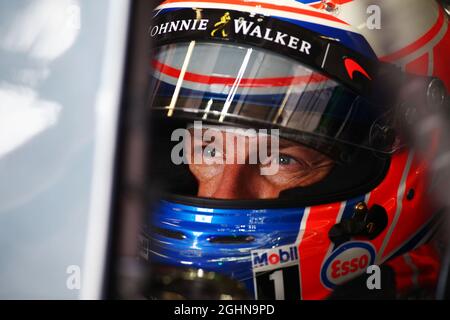 Jenson Button (GBR) McLaren MP4-31. 26.05.2016. Championnat du monde de Formule 1, Rd 6, Grand Prix de Monaco, Monte Carlo, Monaco, Journée d'entraînement. Le crédit photo doit être lu : images XPB/Press Association. Banque D'Images