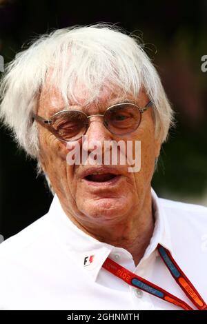 Bernie Ecclestone (GBR). 04.09.2016. Championnat du monde de Formule 1, Rd 14, Grand Prix d'Italie, Monza, Italie, Jour de la course. Le crédit photo doit être lu : images XPB/Press Association. Banque D'Images