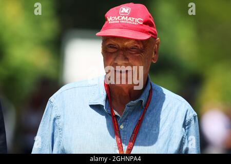 Niki Lauda (AUT) Mercedes Président non exécutif. 30.09.2016. Championnat du monde de Formule 1, Rd 16, Grand Prix de Malaisie, Sepang, Malaisie, Vendredi. Le crédit photo doit être lu : images XPB/Press Association. Banque D'Images