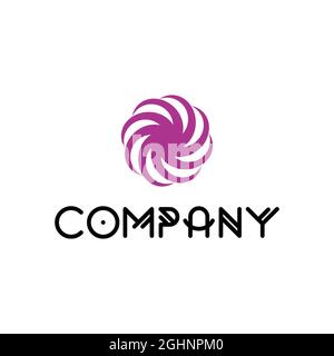 image abstraite pour le logo de la société Illustration de Vecteur