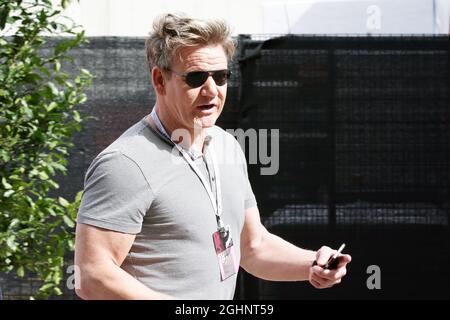 Gordon Ramsey (GBR) Chef de célébrité. 23.10.2016. Formula 1 World Championship, Rd 18, États-Unis Grand Prix, Austin, Texas, États-Unis, Race Day. Le crédit photo doit être lu : images XPB/Press Association. Banque D'Images