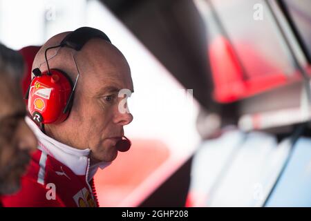 Jock Clear (GBR), Directeur de l'ingénierie Ferrari. 09.03.2017. Test de Formule 1, troisième jour, Barcelone, Espagne. Jeudi. Le crédit photo doit être lu : images XPB/Press Association. Banque D'Images