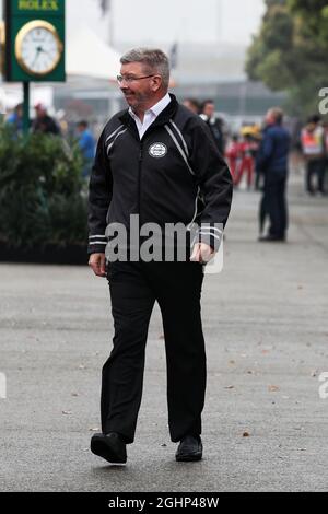 Ross Brawn (GBR) Directeur général, Sports motorisés. 07.04.2017. Championnat du monde de Formule 1, Rd 2, Grand Prix de Chine, Shanghai, Chine, Journée d'entraînement. Le crédit photo doit être lu : images XPB/Press Association. Banque D'Images