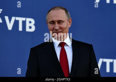 Vladimir Poutine (RUS) Président de la Fédération de Russie. 30.04.2017. Championnat du monde de Formule 1, Rd 4, Grand Prix de Russie, Sotchi Autodrom, Sotchi, Russie, jour de la course. Le crédit photo doit être lu : images XPB/Press Association. Banque D'Images