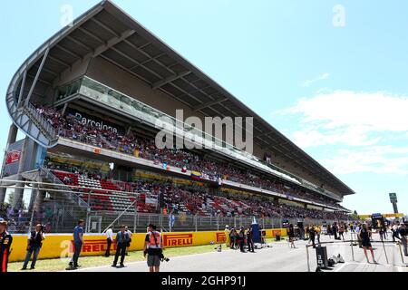 La grille. 14.05.2017. Championnat du monde de Formule 1, Rd 5, Grand Prix d'Espagne, Barcelone, Espagne, Jour de la course. Le crédit photo doit être lu : images XPB/Press Association. Banque D'Images