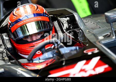 Santino Ferrucci (Etats-Unis) pilote de développement Haas VF-17. 01.08.2017. Test de formule 1, Budapest, Hongrie. Le crédit photo doit être lu : images XPB/Press Association. Banque D'Images