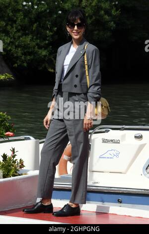 Venise, Italie. 07septembre 2021. 78e Festival du film de Venise 2021, Arrivi à Darsena, Rocio Munoz Morales crédit: Agence de photo indépendante/Alamy Live News Banque D'Images