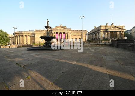 Musée du monde à Liverpool. Banque D'Images