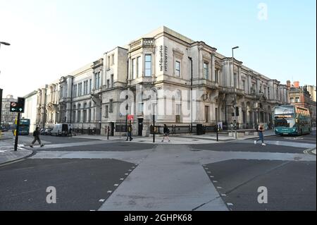 MetQuarter est un centre commercial composé principalement de boutiques situées dans le centre de Liverpool, en Angleterre. Banque D'Images