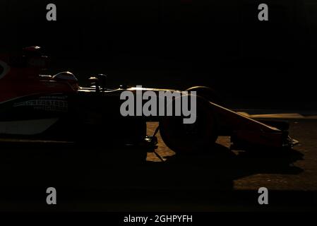 Stoffel Vandoorne (bel) McLaren MCL32. 29.11.2017. Test de formule 1, circuit Yas Marina, Abu Dhabi, mercredi. Le crédit photo doit être lu : images XPB/Press Association. Banque D'Images