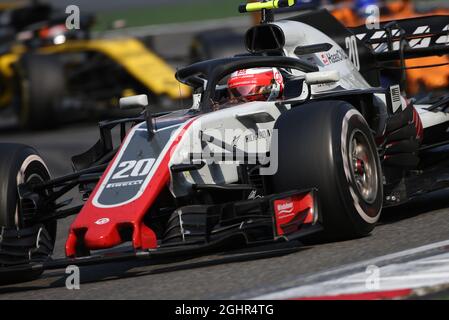 Kevin Magnussen (DEN) Haas VF-18. 15.04.2018. Championnat du monde de Formule 1, Rd 3, Grand Prix de Chine, Shanghai, Chine, Jour de la course. Le crédit photo doit être lu : images XPB/Press Association. Banque D'Images