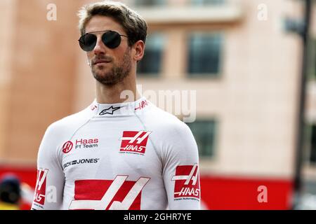 Romain Grosjean (FRA) Haas F1 Team. 24.05.2018. Championnat du monde de Formule 1, Rd 6, Grand Prix de Monaco, Monte Carlo, Monaco, Journée d'entraînement. Le crédit photo doit être lu : images XPB/Press Association. Banque D'Images