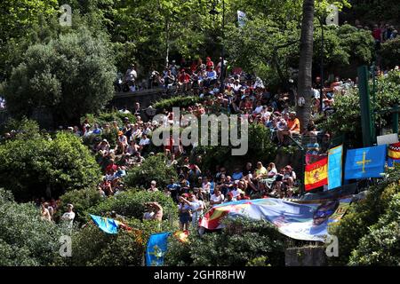 Ventilateurs. 26.05.2018. Championnat du monde de Formule 1, Rd 6, Grand Prix de Monaco, Monte Carlo, Monaco, Jour de qualification. Le crédit photo doit être lu : images XPB/Press Association. Banque D'Images