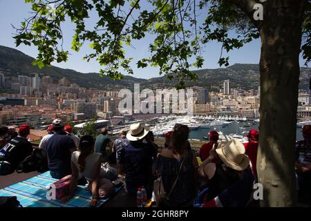 Ventilateurs. 26.05.2018. Championnat du monde de Formule 1, Rd 6, Grand Prix de Monaco, Monte Carlo, Monaco, Jour de qualification. Le crédit photo doit être lu : images XPB/Press Association. Banque D'Images