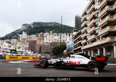 Romain Grosjean (FRA) Haas F1 Team VF-18. 27.05.2018. Championnat du monde de Formule 1, Rd 6, Grand Prix de Monaco, Monte Carlo, Monaco, Jour de la course. Le crédit photo doit être lu : images XPB/Press Association. Banque D'Images