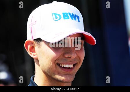 Esteban Ocon (FRA) Sahara Force India F1 Team. 21.06.2018. Championnat du monde de Formule 1, Rd 8, Grand Prix de France, Paul Ricard, France, Journée de préparation. Le crédit photo doit être lu : images XPB/Press Association. Banque D'Images