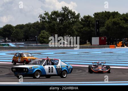 Renault Classic voiture passion Parade. 24.06.2018. Championnat du monde de Formule 1, Rd 8, Grand Prix de France, Paul Ricard, France, Jour de la course. Le crédit photo doit être lu : images XPB/Press Association. Banque D'Images