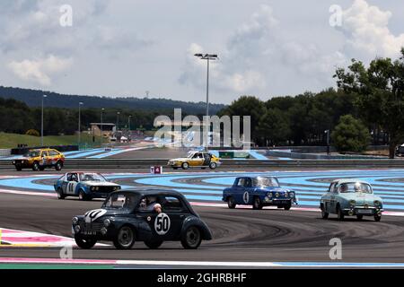 Renault Classic voiture passion Parade. 24.06.2018. Championnat du monde de Formule 1, Rd 8, Grand Prix de France, Paul Ricard, France, Jour de la course. Le crédit photo doit être lu : images XPB/Press Association. Banque D'Images