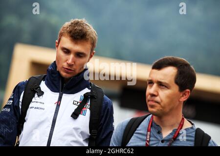 Sergey Sirotkin (RUS) Williams. 29.06.2018. Championnat du monde de Formule 1, Rd 9, Grand Prix d'Autriche, Spielberg, Autriche, Journée d'entraînement. Le crédit photo doit être lu : images XPB/Press Association. Banque D'Images