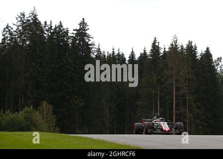 Romain Grosjean (FRA) Haas F1 Team VF-18. 29.06.2018. Championnat du monde de Formule 1, Rd 9, Grand Prix d'Autriche, Spielberg, Autriche, Journée d'entraînement. Le crédit photo doit être lu : images XPB/Press Association. Banque D'Images