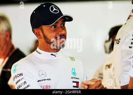 Lewis Hamilton (GBR) Mercedes AMG F1. Grand Prix d'Allemagne, vendredi 20 juillet 2018. Hockenheim, Allemagne. 20.07.2018. Championnat du monde de Formule 1, Rd 11, Grand Prix d'Allemagne, Hockenheim, Allemagne, Journée d'entraînement. Le crédit photo doit être lu : images XPB/Press Association. Banque D'Images