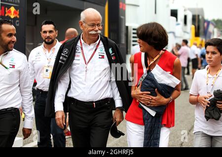 Dr. Dieter Zetsche (GER) Daimler AG PDG. 22.07.2018. Championnat du monde de Formule 1, Rd 11, Grand Prix d'Allemagne, Hockenheim, Allemagne, Jour de la course. Le crédit photo doit être lu : images XPB/Press Association. Banque D'Images