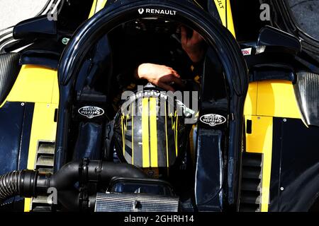 Nico Hulkenberg (GER) Renault Sport F1 Team RS18. 31.07.2018. Test de formule 1, Budapest, Hongrie. Le crédit photo doit être lu : images XPB/Press Association. Banque D'Images